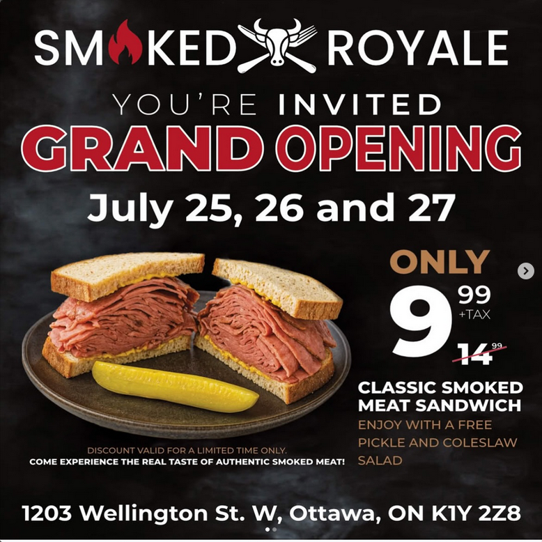 Smoked Royale Grand Opening