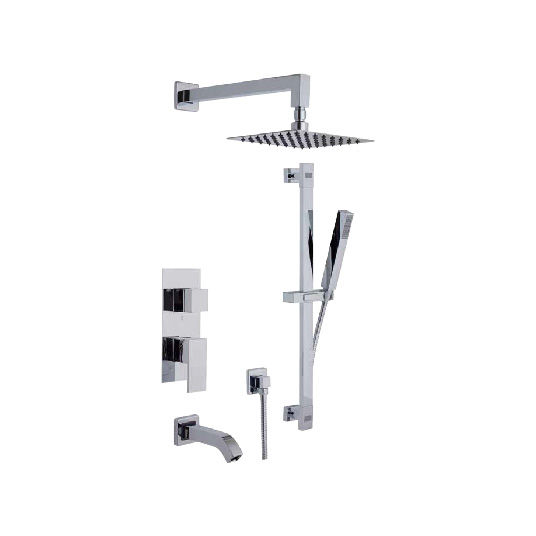 Thumbnail: Shower Faucet With Hand Shower Tub Set