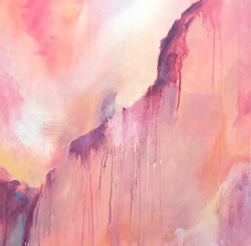 Thumbnail: Crop of orange painting.