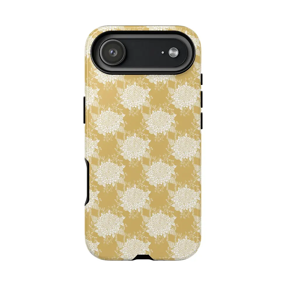Thumbnail: Yellow checkered phone case