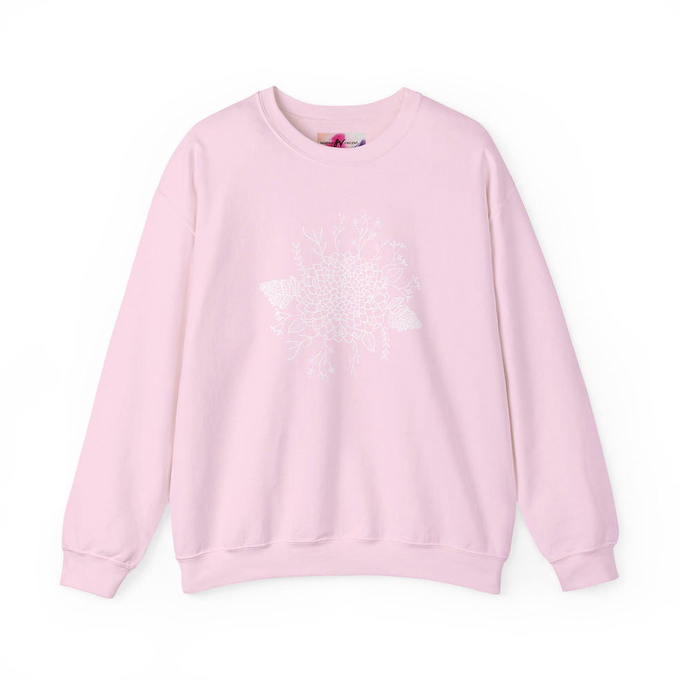 Thumbnail: Floral Crewneck Vintage Floral Jumper