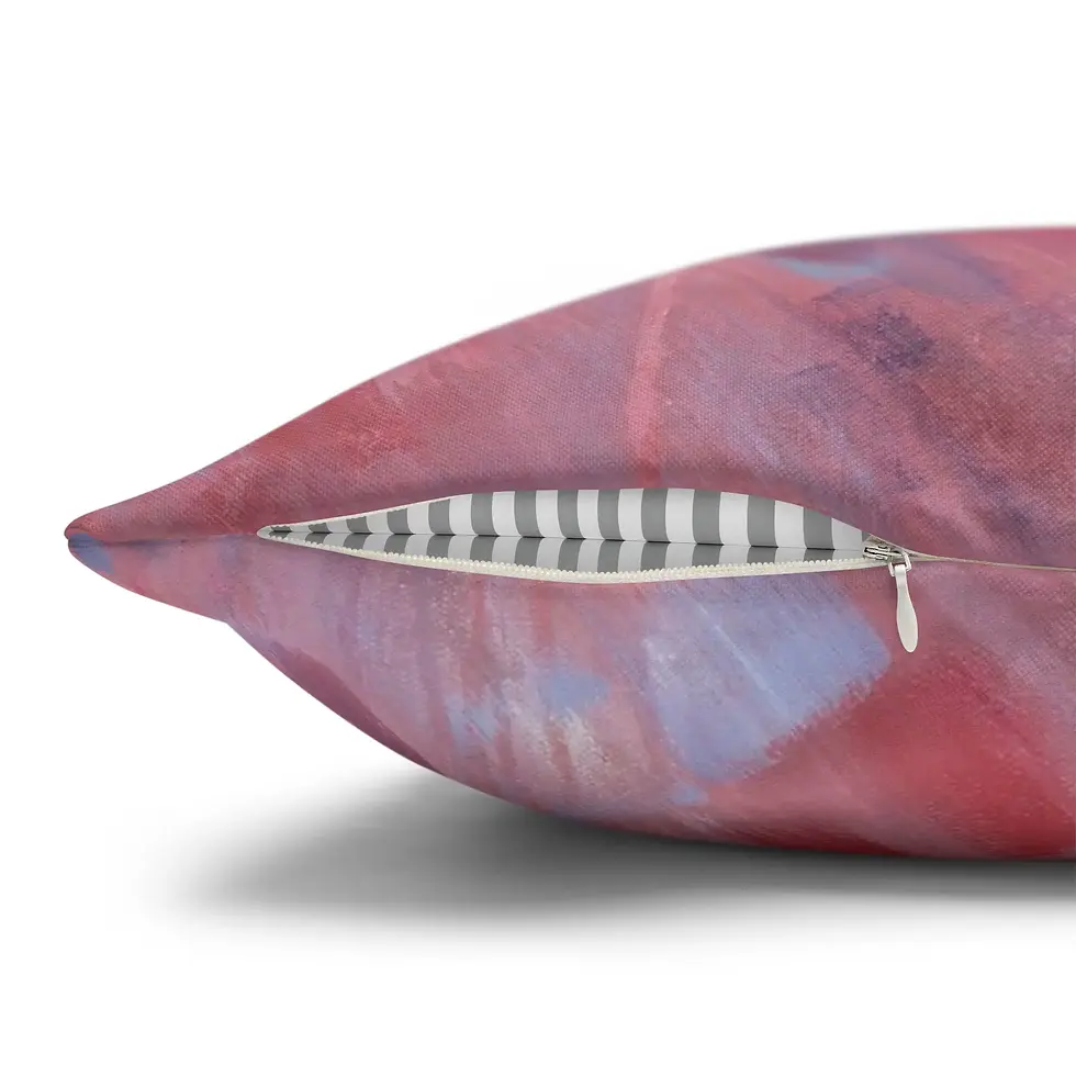 Thumbnail: Pillow with partially open zipper