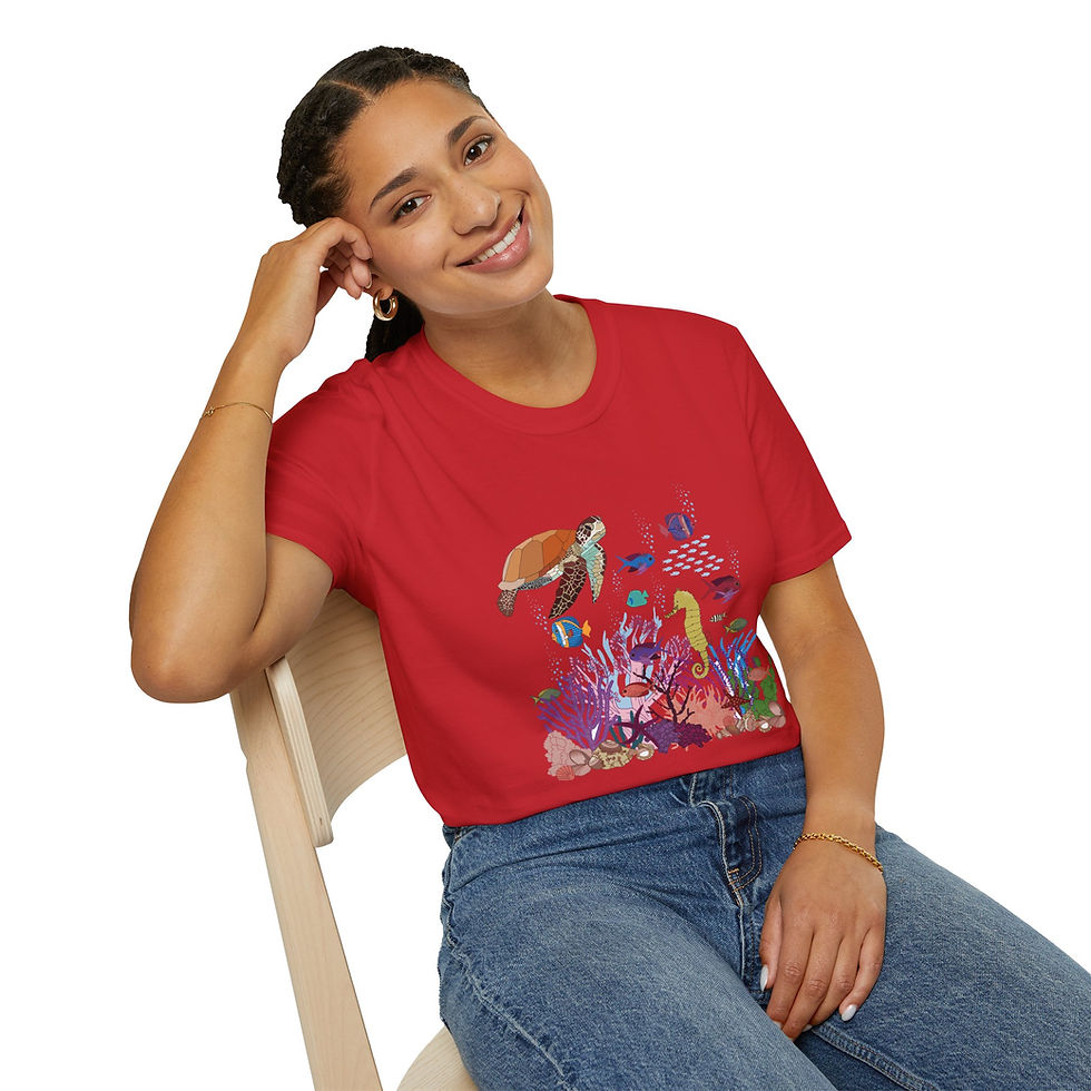Thumbnail: Ocean Life Tee | Unisex Cotton T-shirt