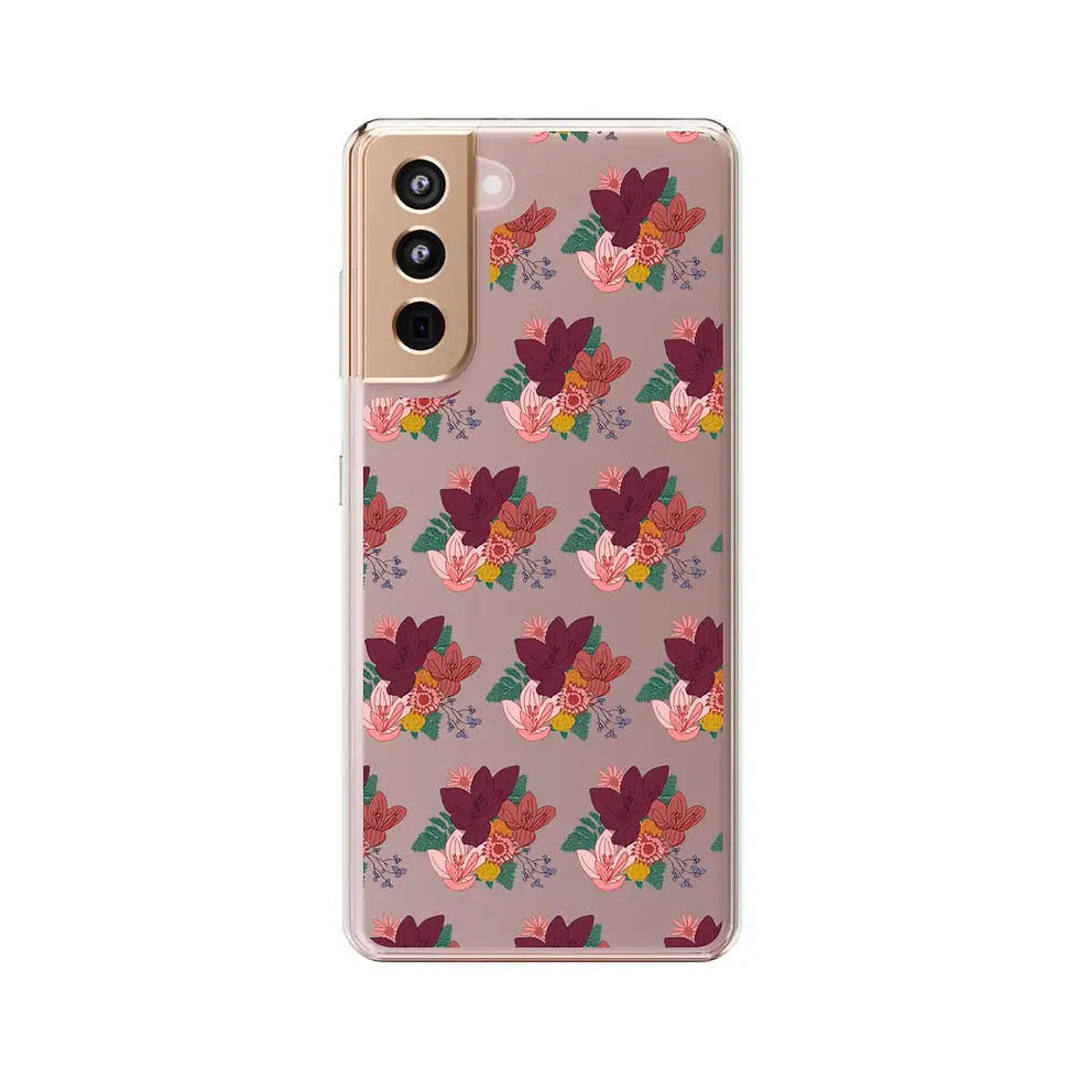 Thumbnail: Smartphone with floral pattern case
