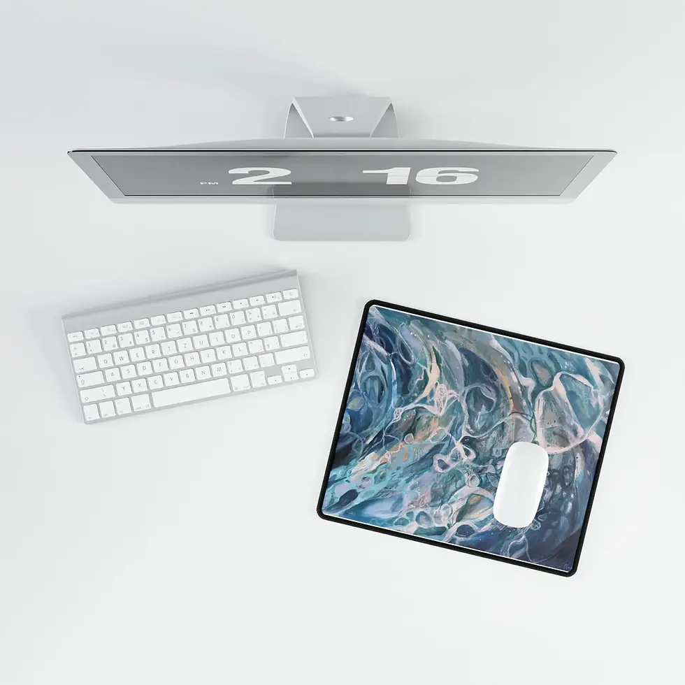Thumbnail: Overhead view of a computer desk with monitor, keyboard, and mouse