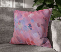 paint drip cushion cover