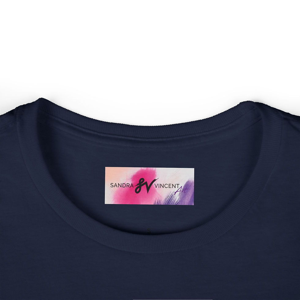 Thumbnail: Navy t-shirt with 'Sensory N Concept' label