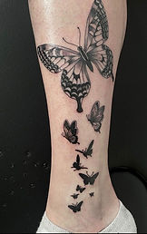 tatouage papillon, butterfly tattoo, apprenti tatoueur, grenoble, 