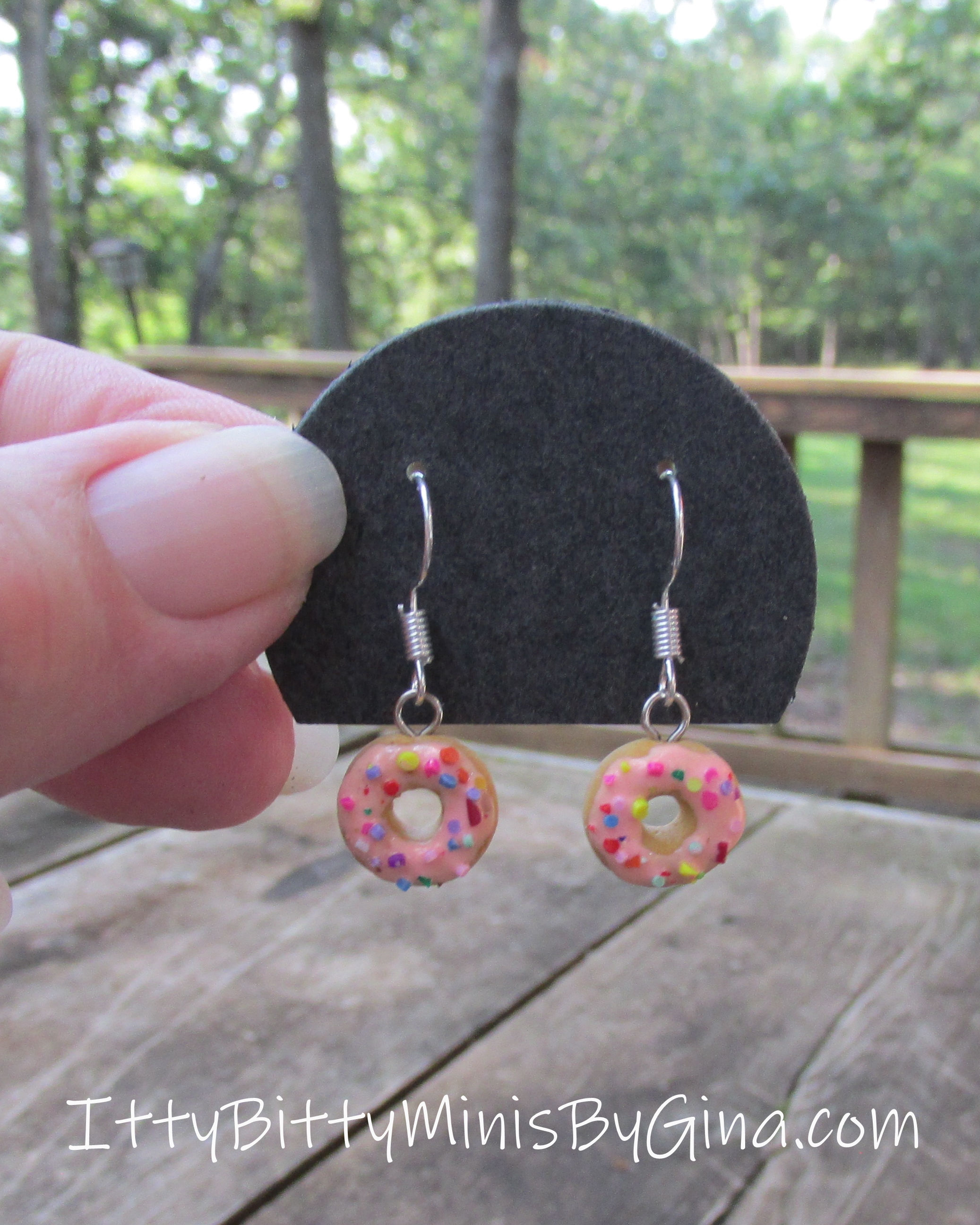 Mini Donut Earrings