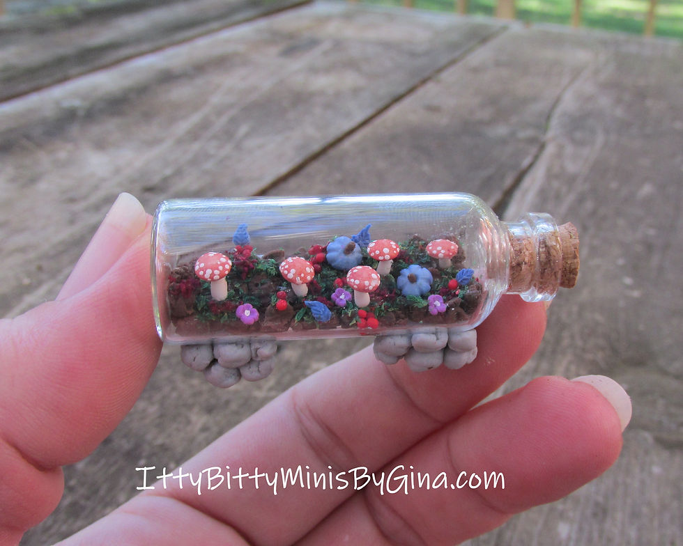 Thumbnail: Tiny Mushroom Terrarium