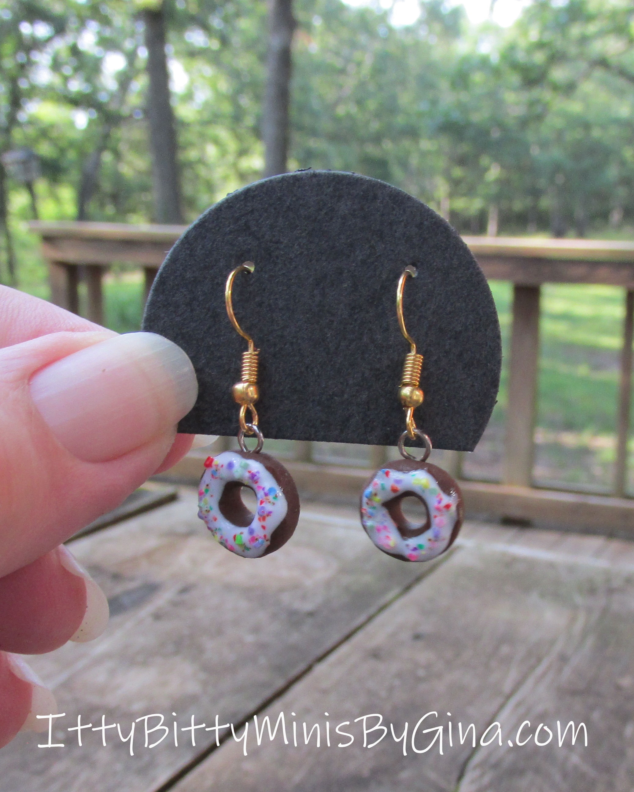 Mini Donut Earrings