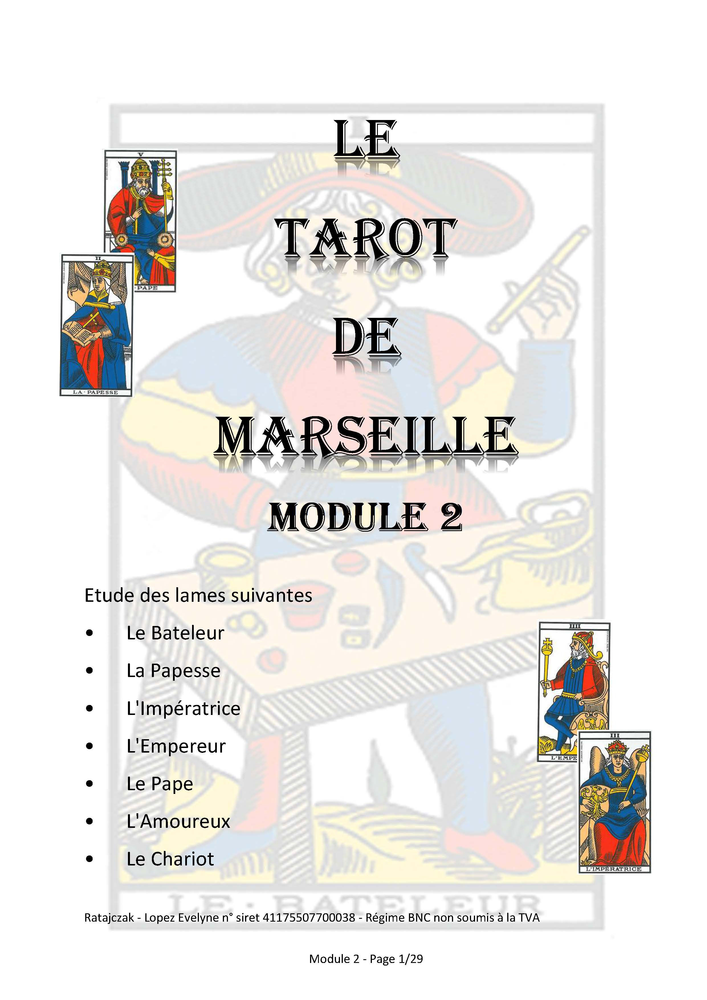 MODULE 2 - COURS DE TAROT