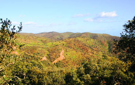 Le nord-est de l'Algarve et le programme de transformation du paysage