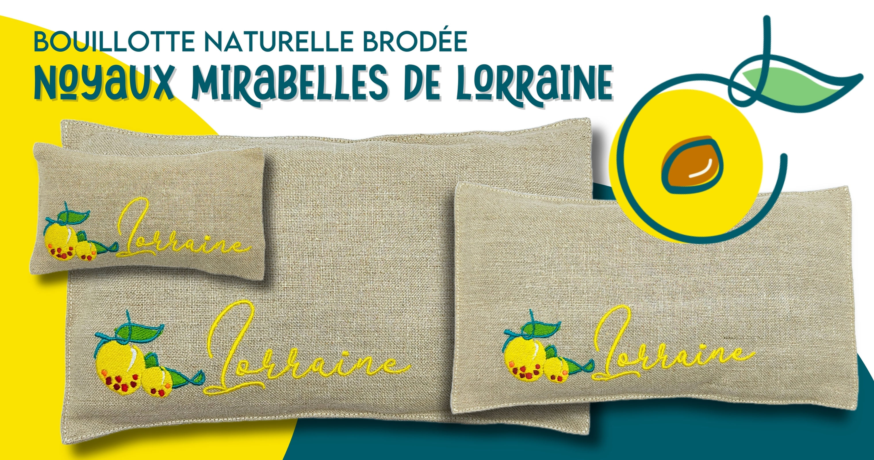 cadeau souvenir de Lorraine bouillotte sèche bio fabrication Lorraine