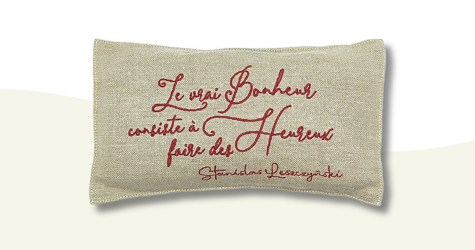 bouillotte écologique au noyaux de mirabelles de lorraine