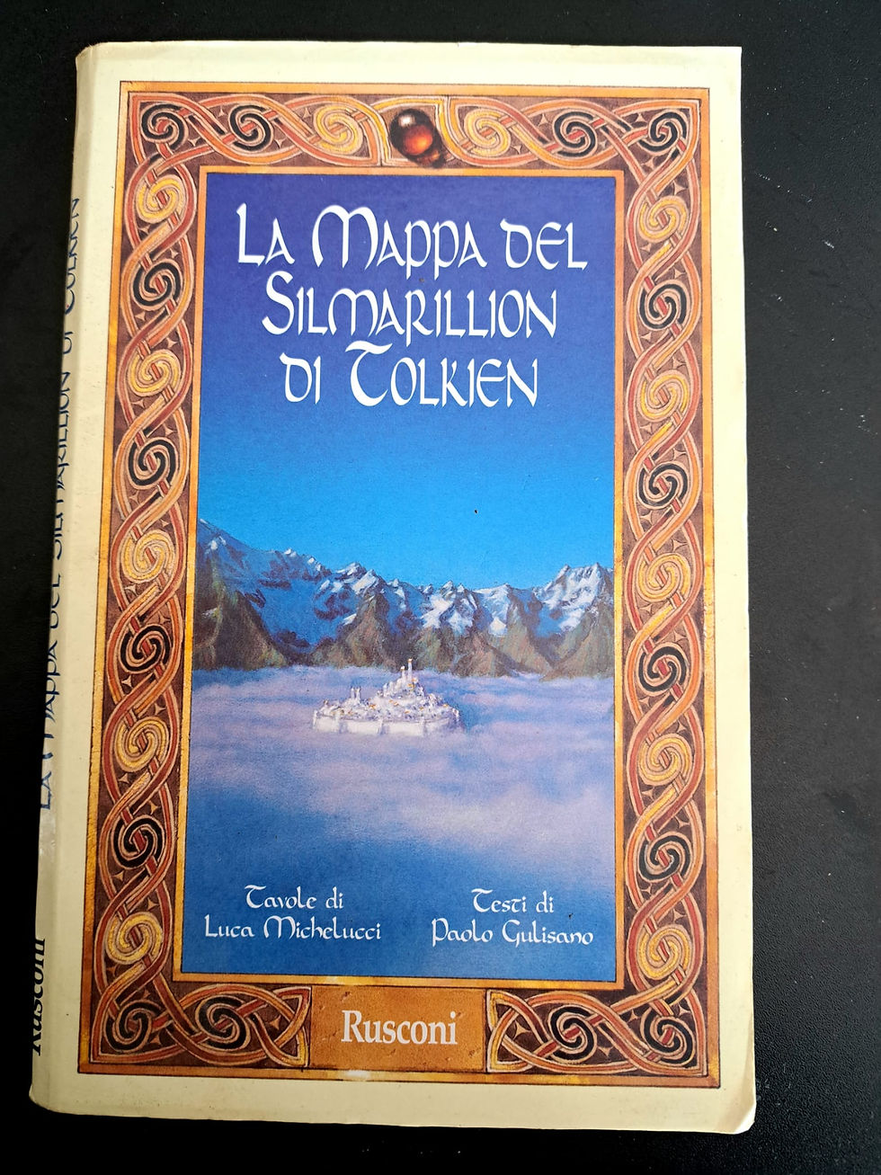 La Mappa del Simarillion di Tolkien