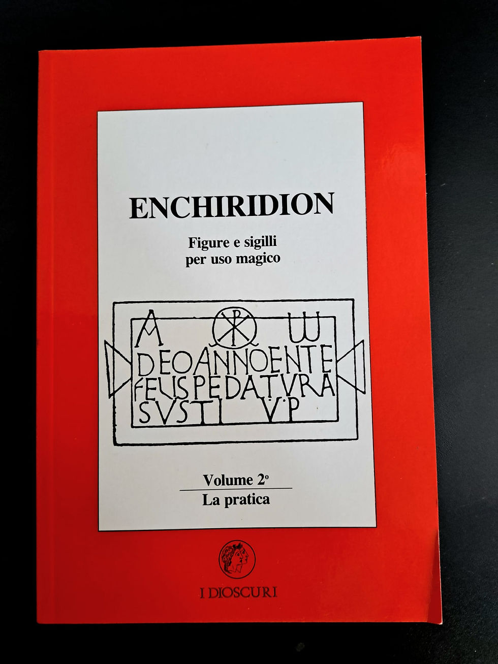Miniatura: Enchiridion -  Antico Manuale di preghiere e formule magiche - 2 volumi