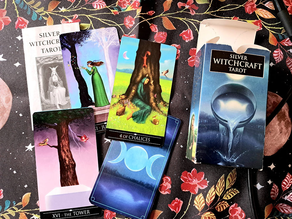 Miniatura: Silver Witchcraft Tarot - carte