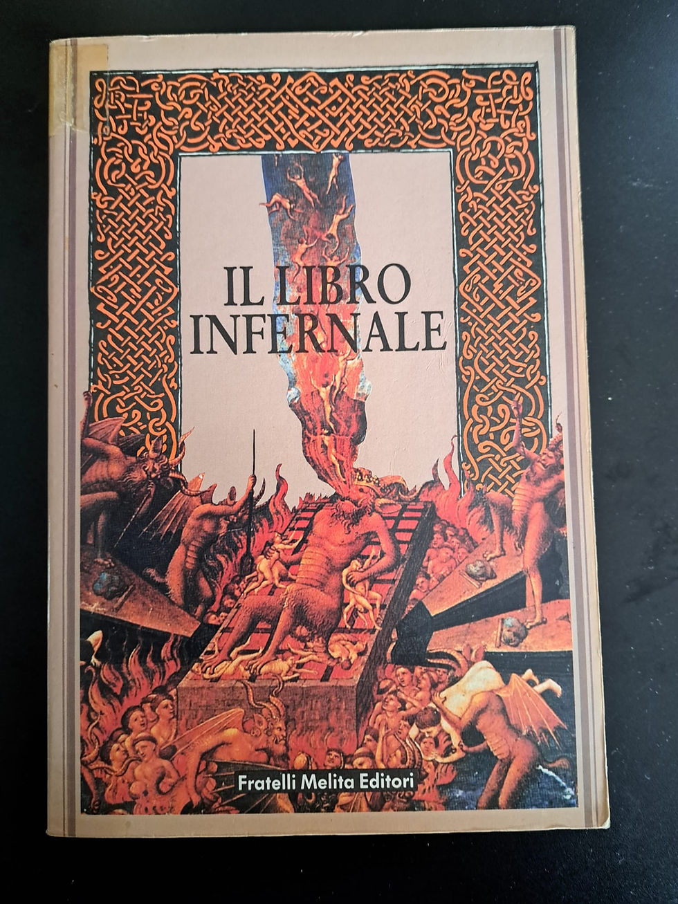 Il Libro Infernale - Prima Edizione Melita 1987