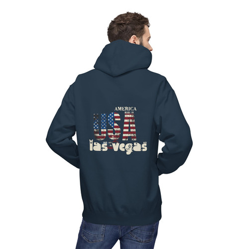 【AMERICANA】 HOODIE GOWN TigerStripe_Front__37214.