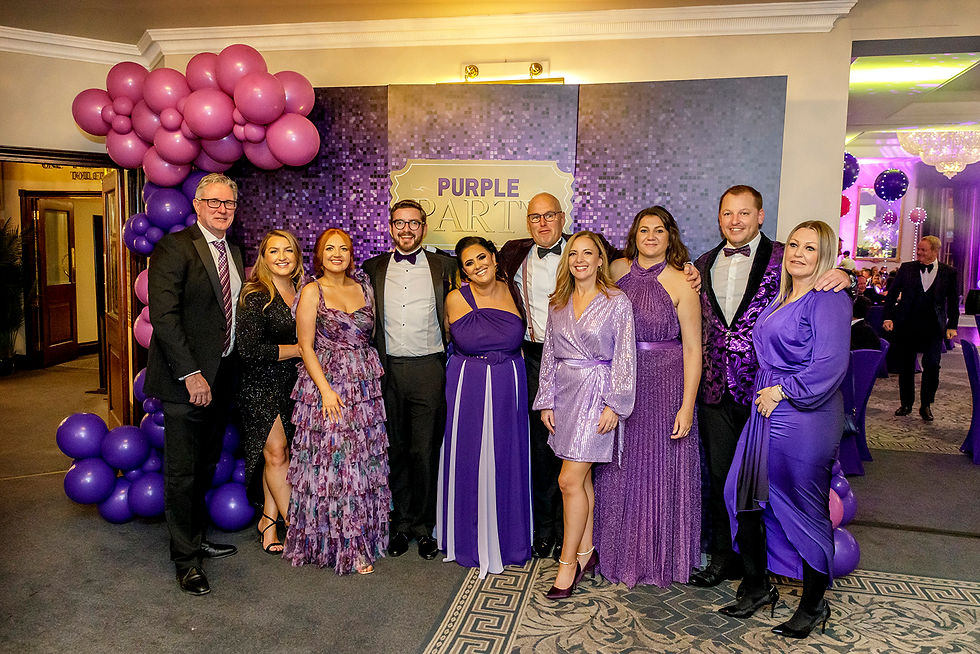 LCG Executive Board at the Purple Party. Image: Learning Curve Group