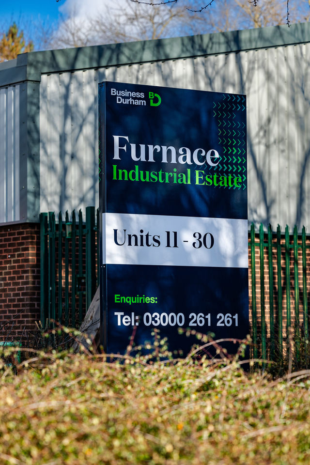 Industrial units in Shildon