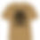 Thumbnail: 1-34 IN - Dryblend Tan T-Shirt 100% Cotton