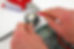 Earth continuity testing – An electrician testing for a earth fault betweenthe live cabl