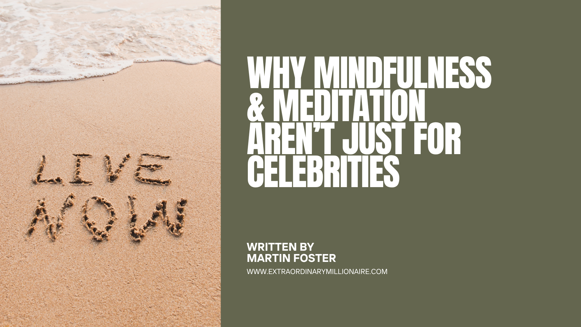 The Importance of Now: Why Mindfulness and Meditation Aren't Just for Celebrities