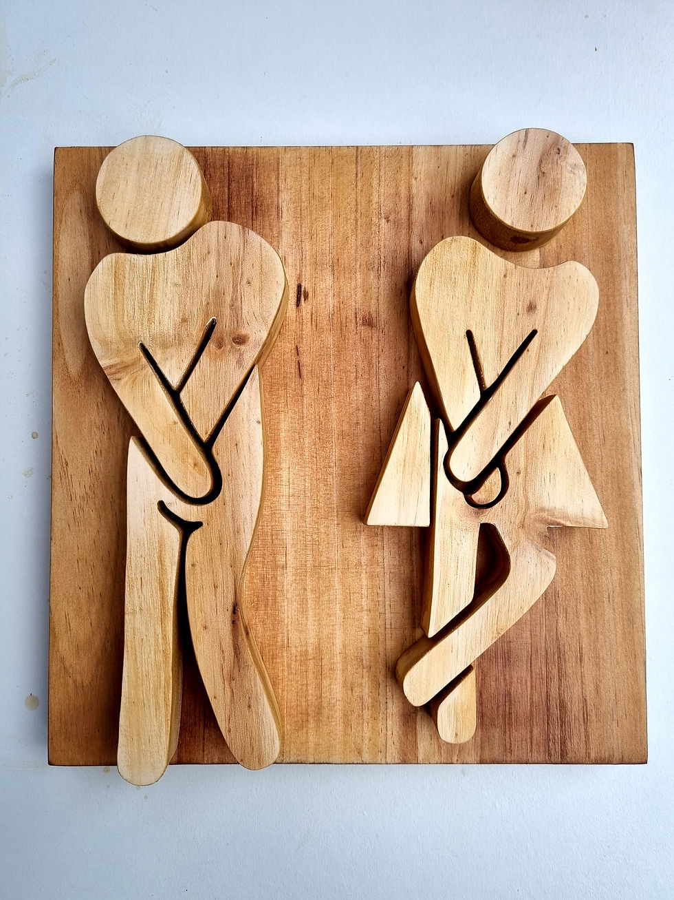 Miniature : Pictogrammes WC en bois