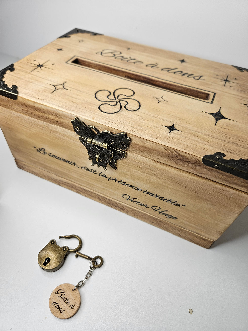 Miniature : Urne professionnelle personnalisée – Boîte à dons