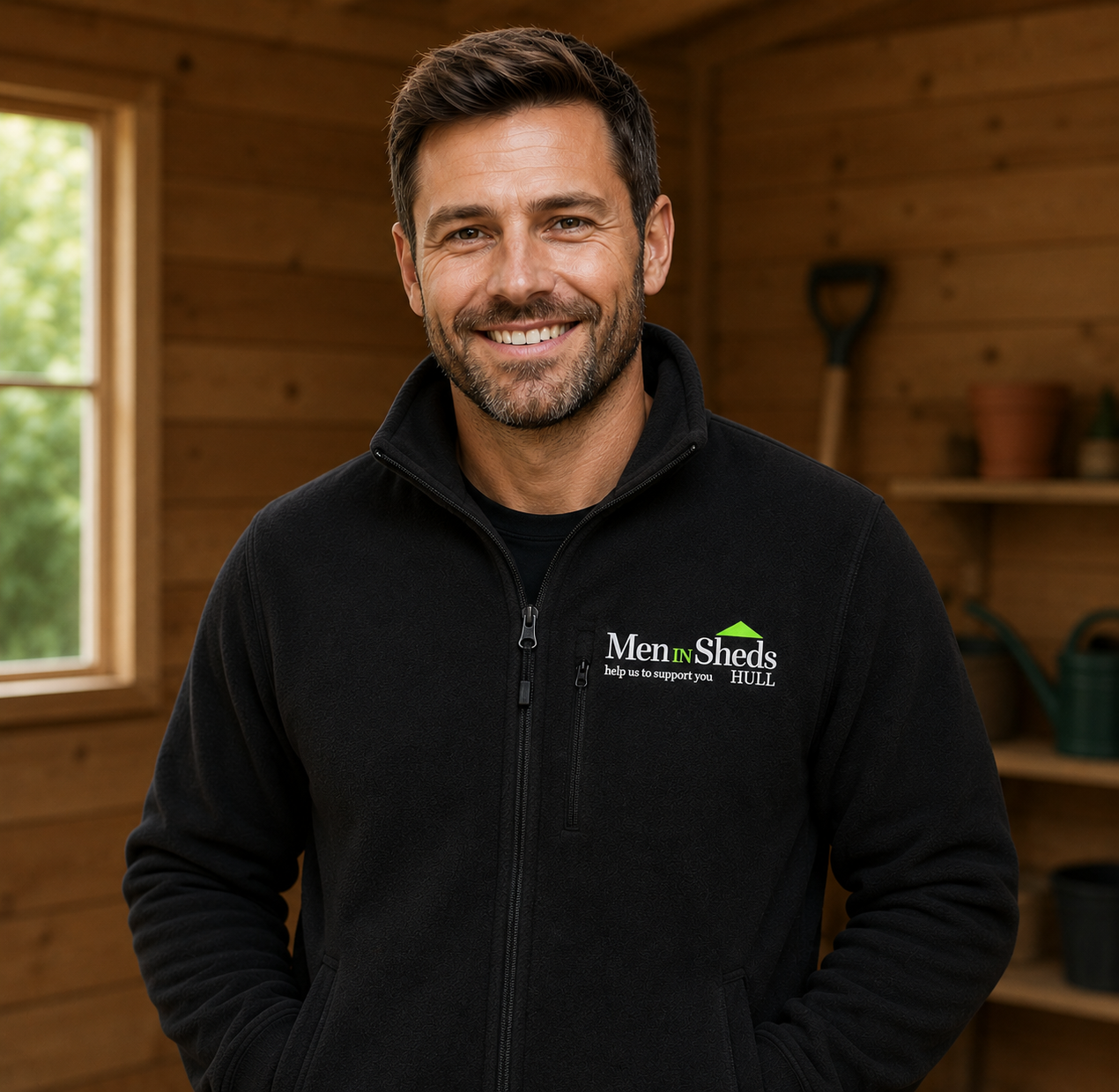 Men in Sheds Fleece