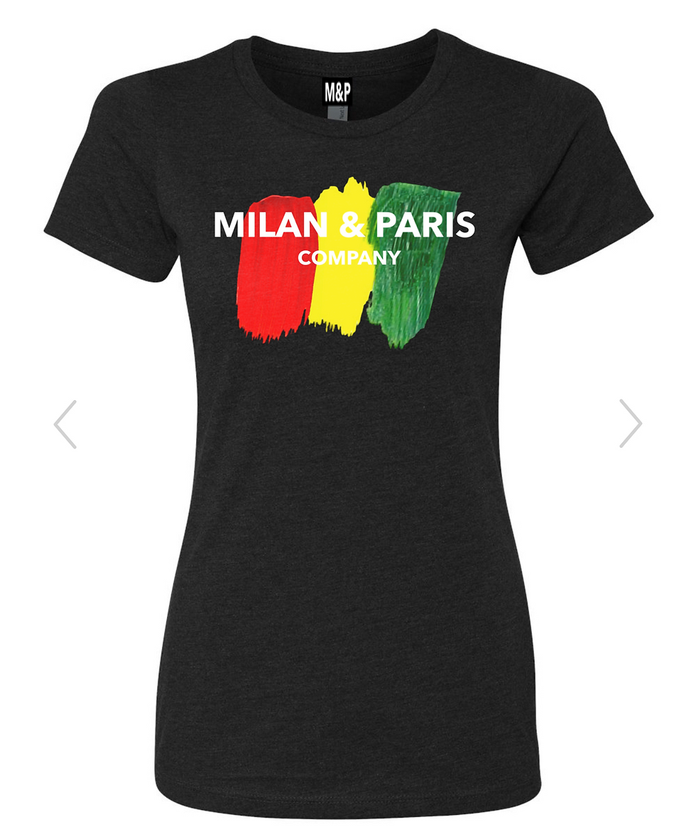Thumbnail: M & P Women Paint Brush Logo Tshirt