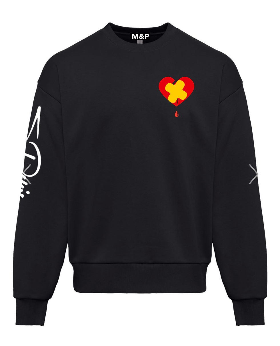Thumbnail: Men MUSÉ  De LOURVE BROKEN HEART  Sweatshirt