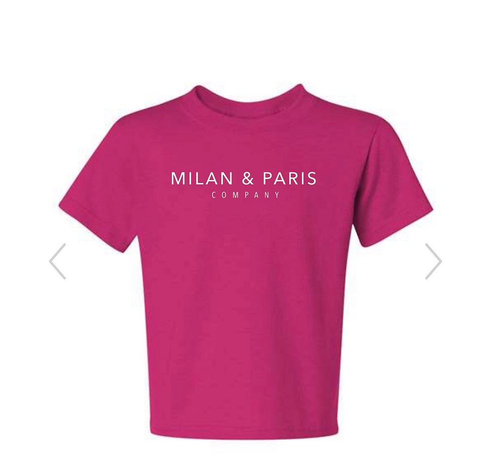Thumbnail: M & P Girls Classic Logo tshirt