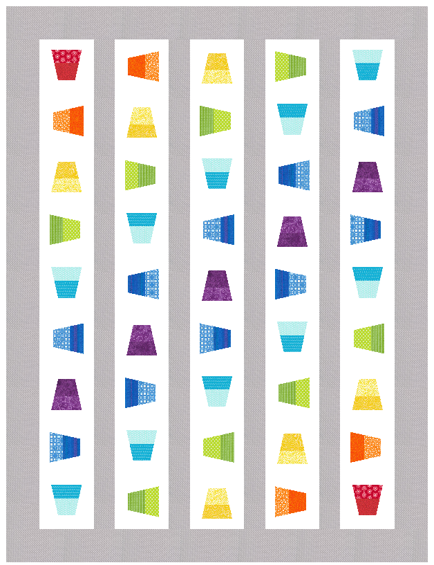 Thumbnail: Good Vibes Quilt - Traditional Piecing - PDF Quilt Pattern
