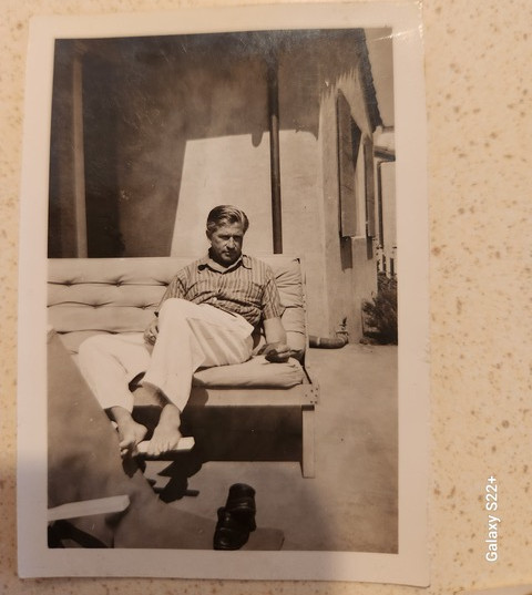 Donald Kellogg during the time he lived at Casa Blanca