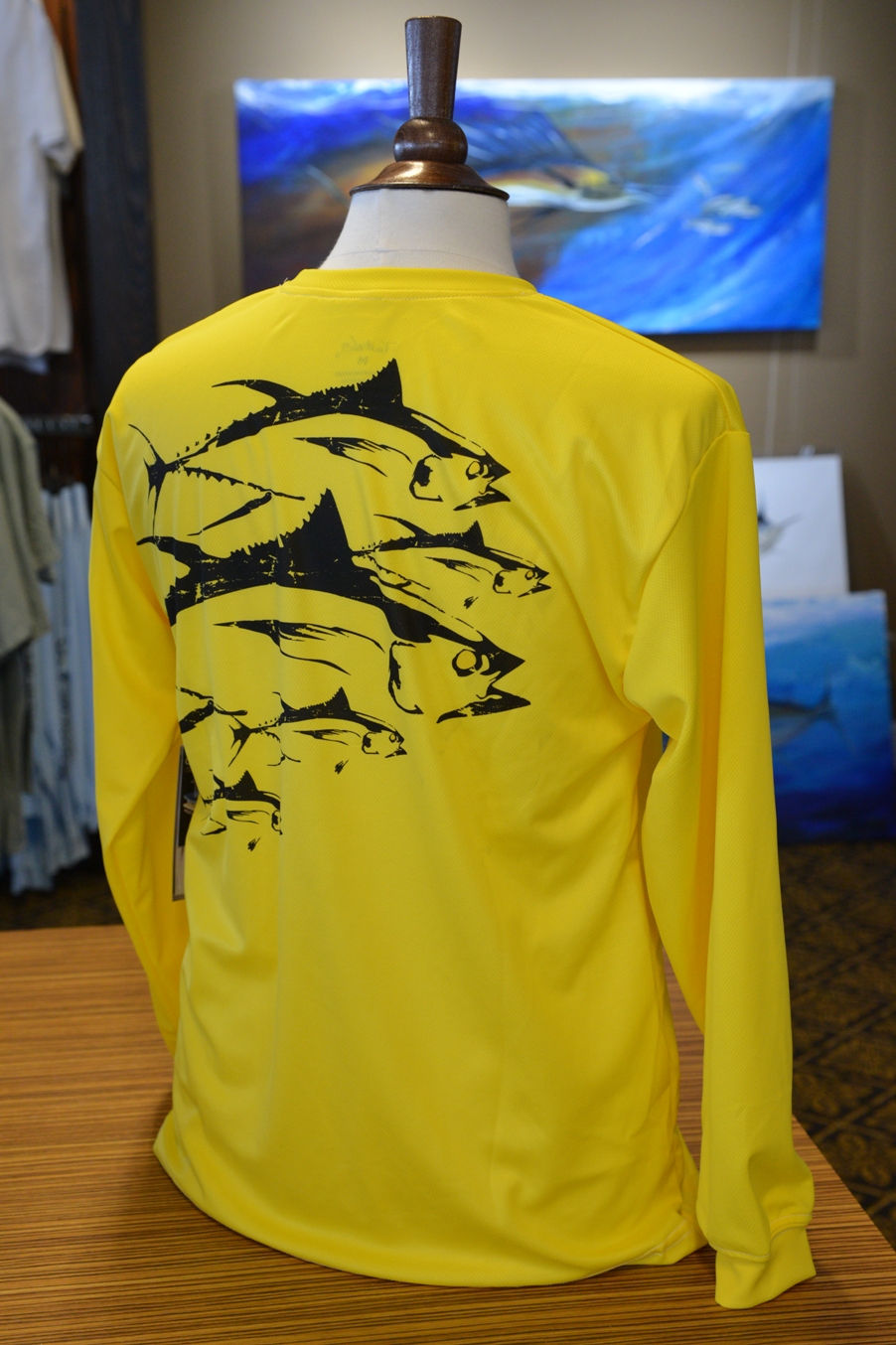TUNA SCHOOL - Yellow Wicking 40 UPF