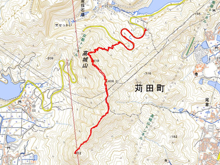 高城山~大平山(月例山行)