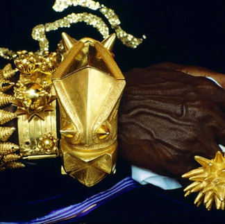 solid gold African inspiration