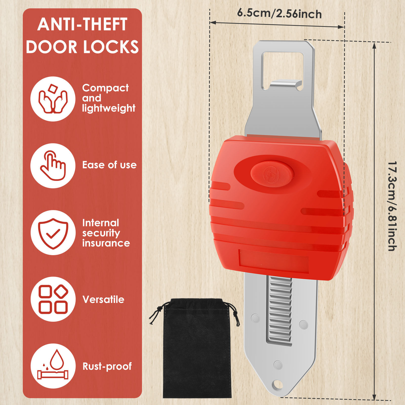 GetCwtch Travel Door Guard Core