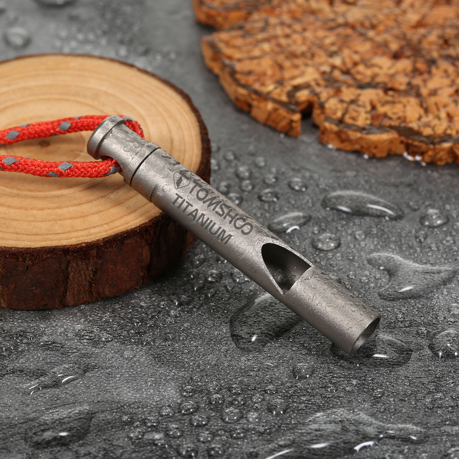 GetCwtch Titanium Rescue Whistle Elite