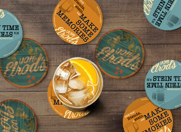 Coasters for Von Elrods, Nashville
