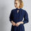 Miniatura: VESTIDO MIDI EVASÊ AZUL MARINHO