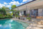Pool and rear porch