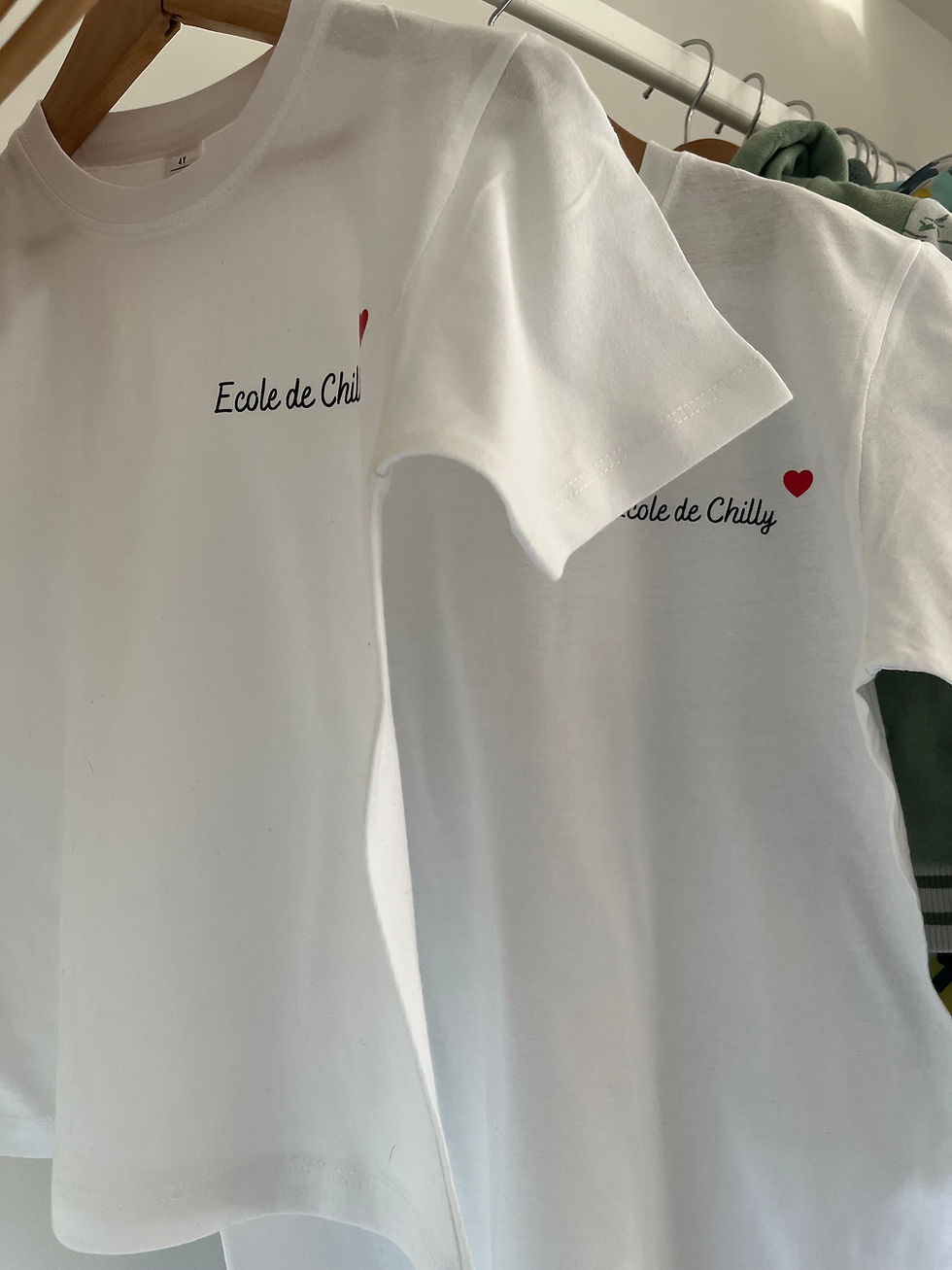 Miniature : T-Shirt Blanc Ecole de Chilly