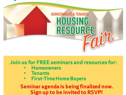 Housing Resource Fair: Save the date, Sign up for seminars (East Flatbush)