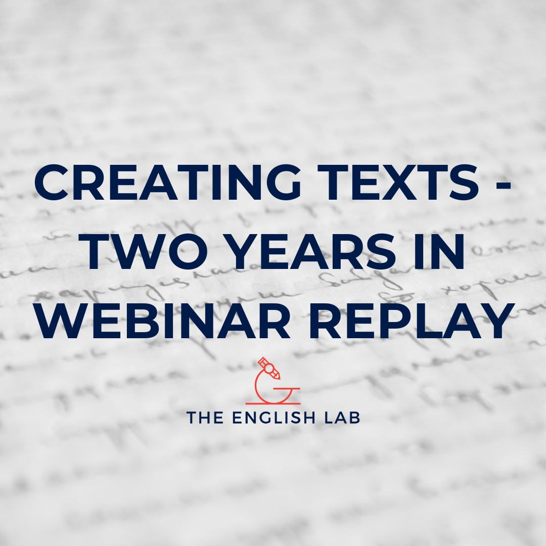 Creating Texts - Two Years In