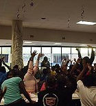 Group presentation in a school setting