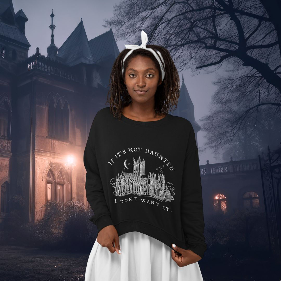 Not Haunted Unisex Heavy Blend™ Crewneck Sweatshirt